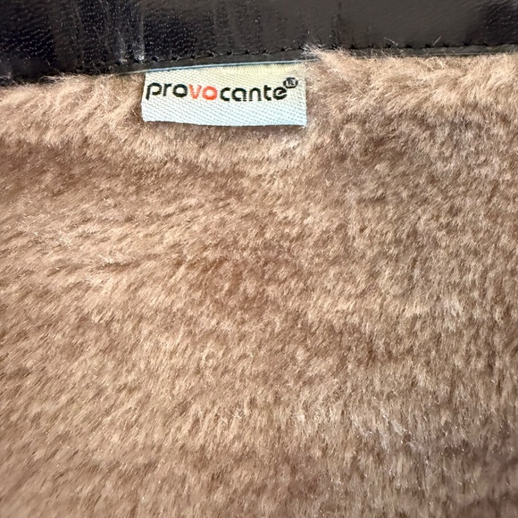 Chic tall heeled boots in rich black leather + suede combo đź–¤ - Picture 14 of 15